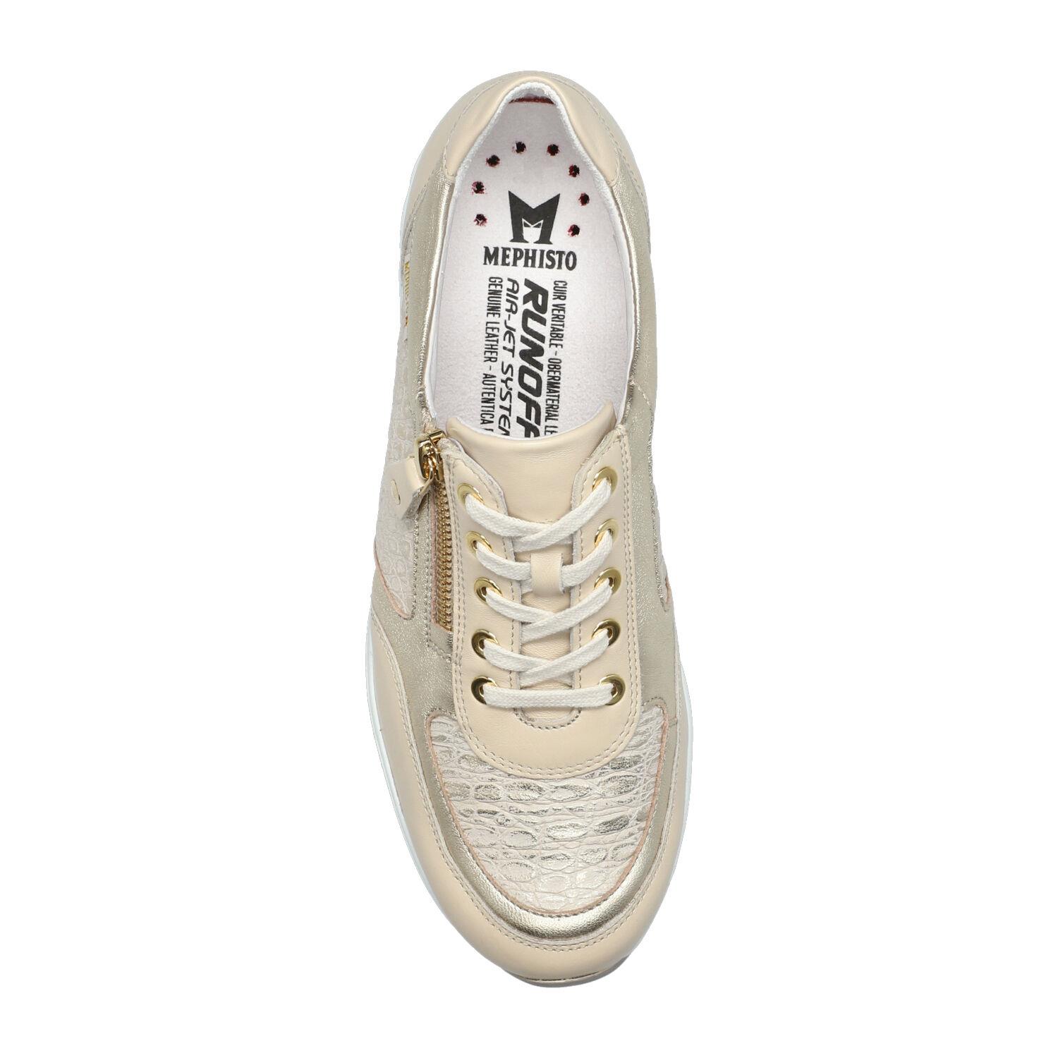 lacets femme modèle Ylona Sable clair - Mephisto